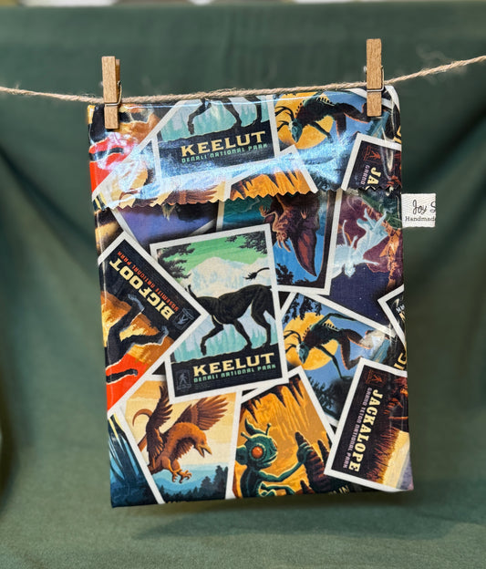 Laminated Cotton Sandwich Bags, Fold Over