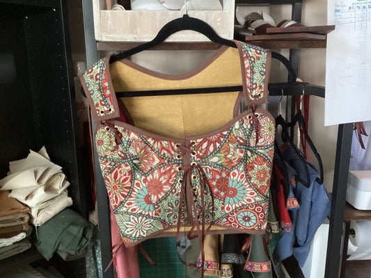 Bodice, Cottage Style, Reversible