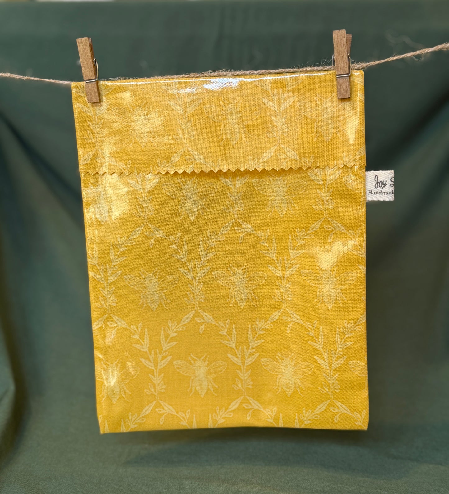 Laminated Cotton Sandwich Bags, Fold Over