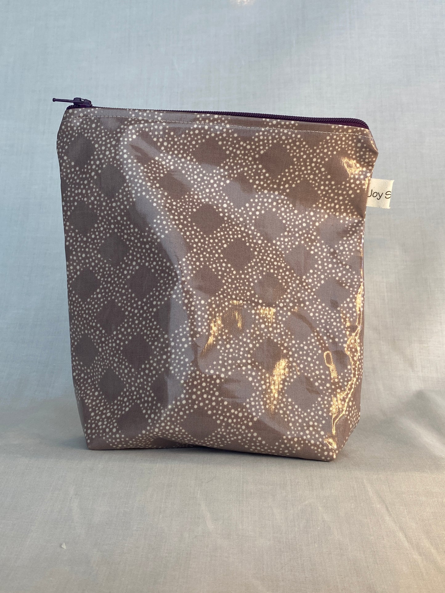 Laminated Cotton Bags, Zipper