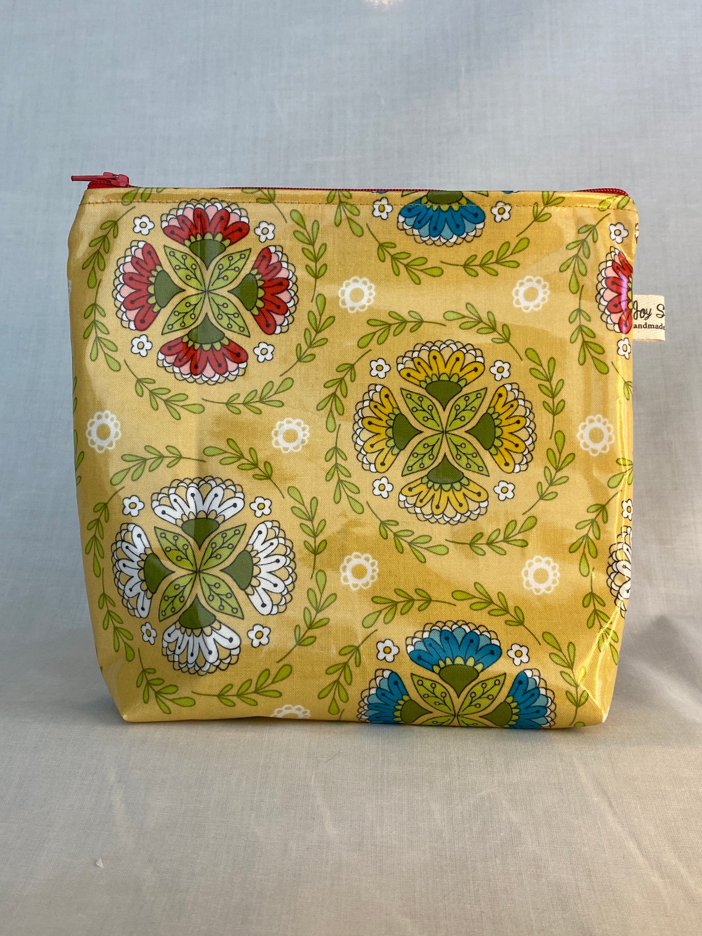 Laminated Cotton Bags, Zipper